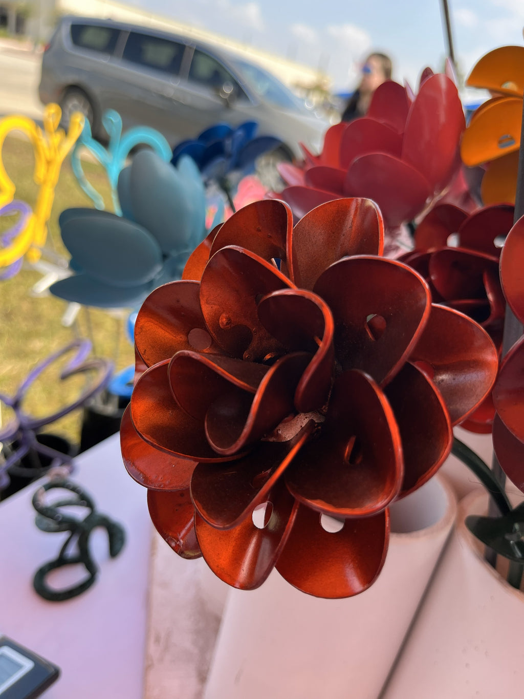 Metal Rose